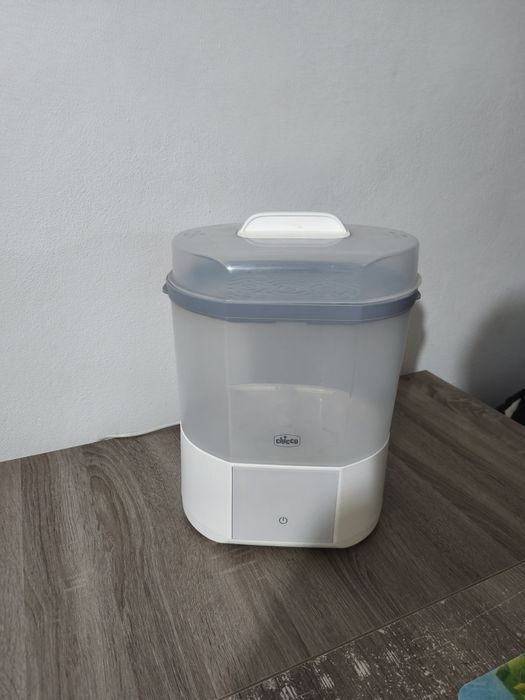 Esterilizador a Vapor Elétrico Chicco 2 em 1 – Como Novo