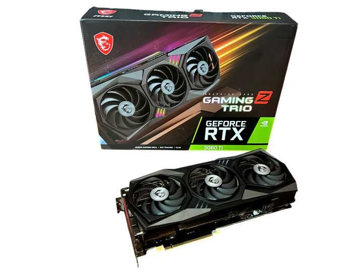 Відеокарта RTX 3060 Ti 8GB MSI Gaming Z TRIO GDDR6 Refurbished