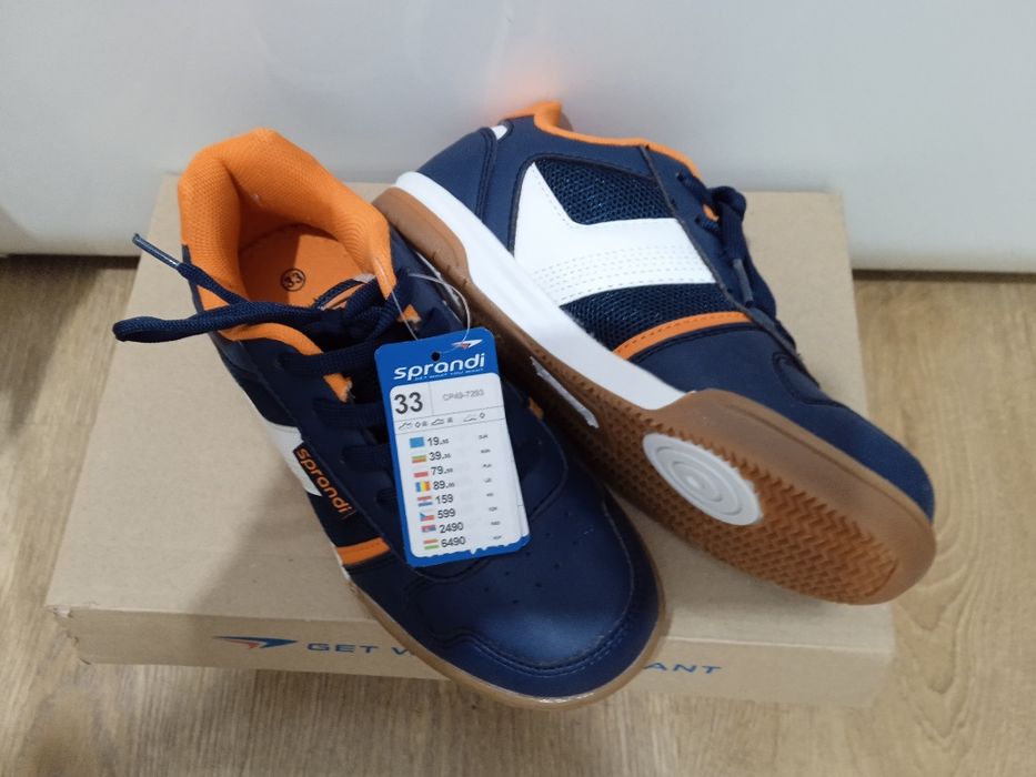 Nowe buty sportowe Sprandi r.33