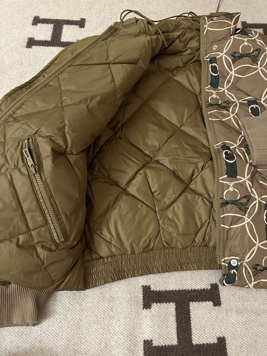 Hermes куртка пуховик