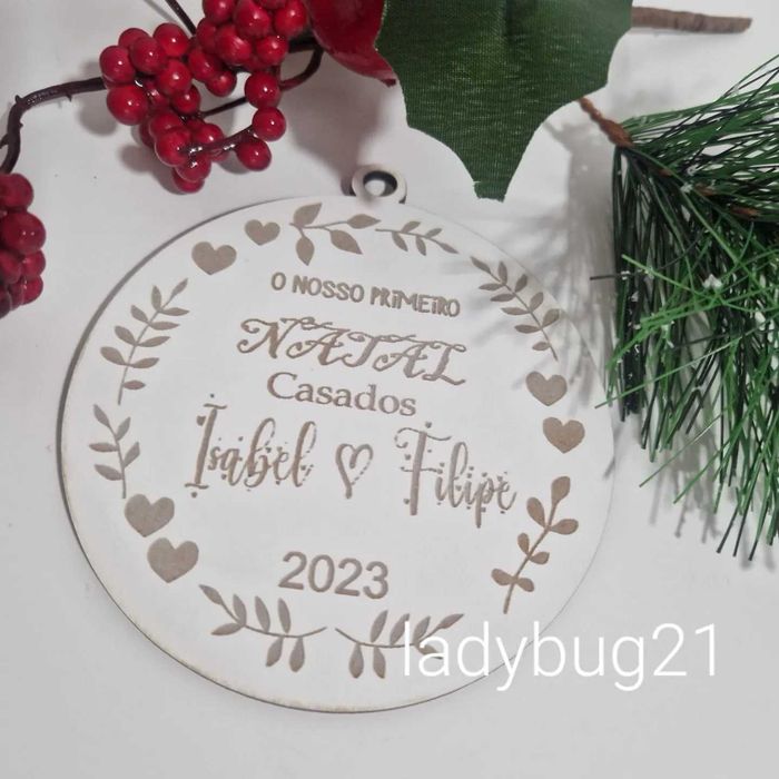 Bolas natal personalizadas