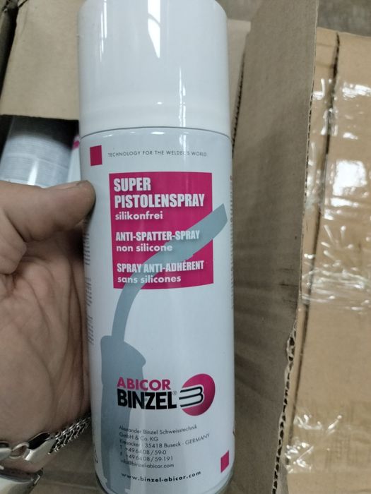 Спрей антипригарний BINZEL, балон 400 ml