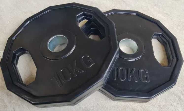 Obciążenia Olimpijskie ogumowane na sztange 51mm Hex NOWE