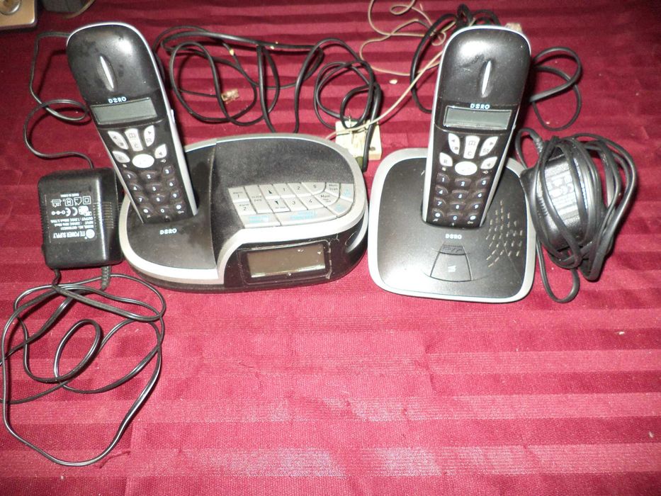 Telefony analogowe DORO , duo , z radiem , bezprzewodowe
