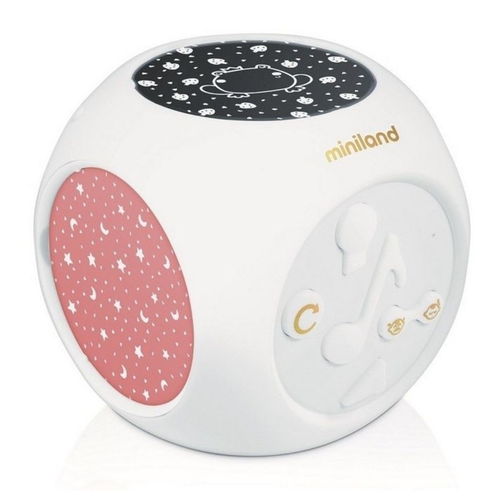 MINILAND POZYTYWKA PROJEKTOR muzyczny z sensorem dźwięku dreamcube