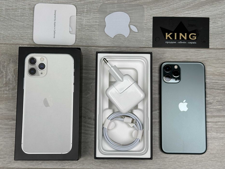 Apple iPhone 11 Pro - 256GB - Midnight Green Neverlock ІДЕАЛ 100% Акум #366