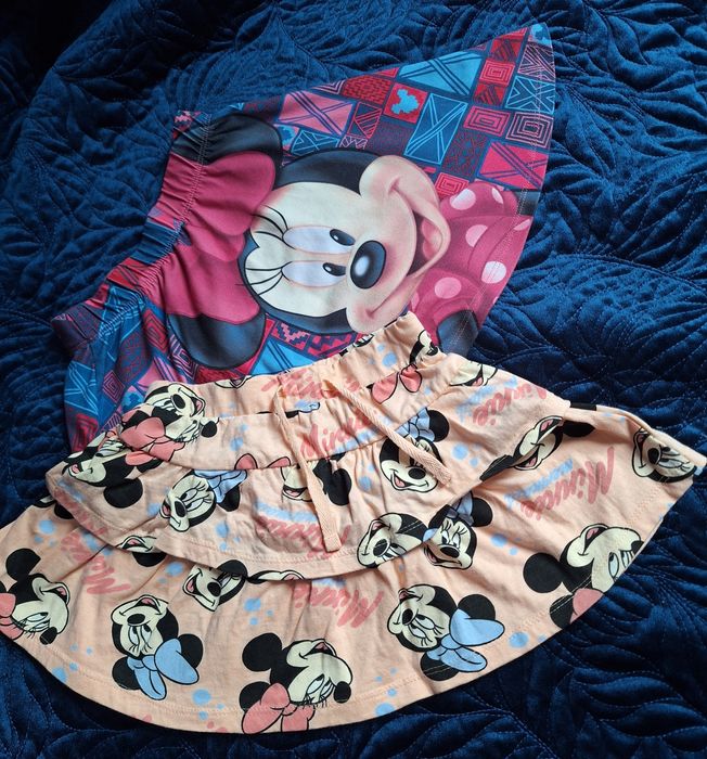 Disney Minnie dwie spódniczki 104/110