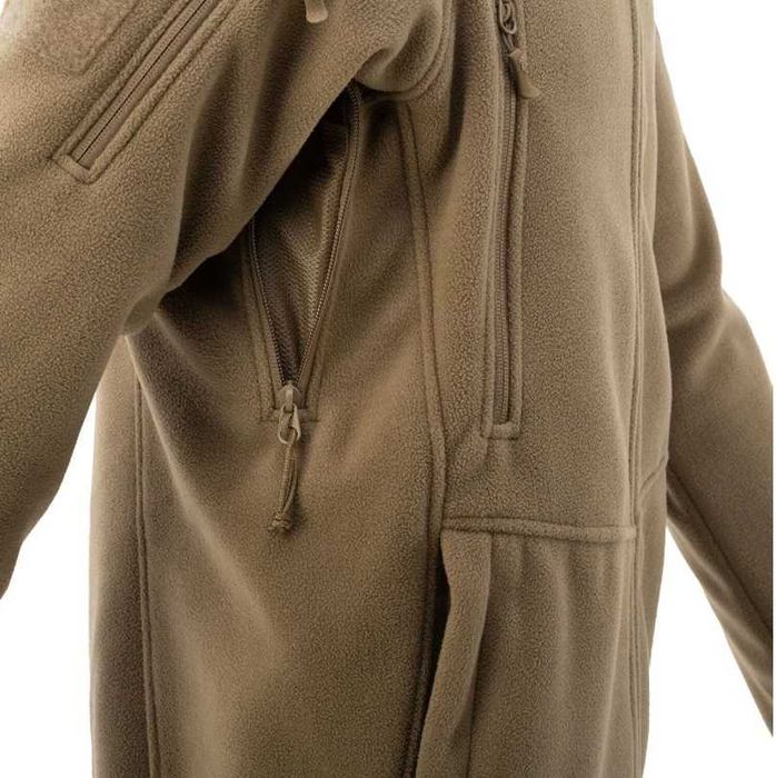 Флісова кофта Helikon Patriot Mk2 Hybrid Fleece - Coyote.