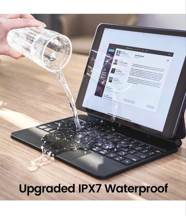 Чехол-клавиатура Apps2Car черный (для iPad Pro и iPad Air, 11 дюйма)