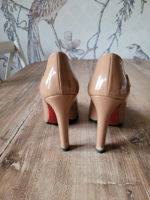 Prima Moda szpilki kolor nude r. 35