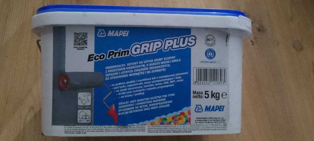 Grunt Mapei Eco Prim GRIP PLUS Grunt szczepny