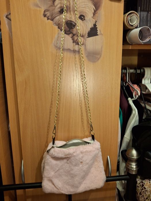 Pluszowa torebka krolicze uszka