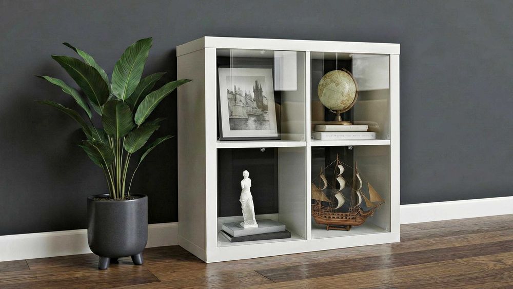 Front z plexi osłona antykurzowa 33x33 cm pasuje do regału IKEA Kallax