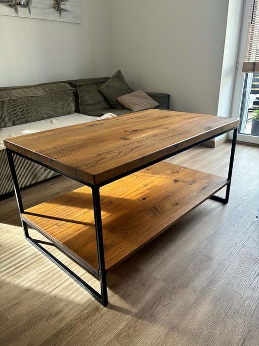 Duza ława loft dąb