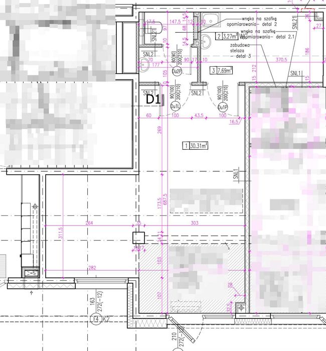 Nowy lokal usługowy Gdańsk Południe 42,59 m2