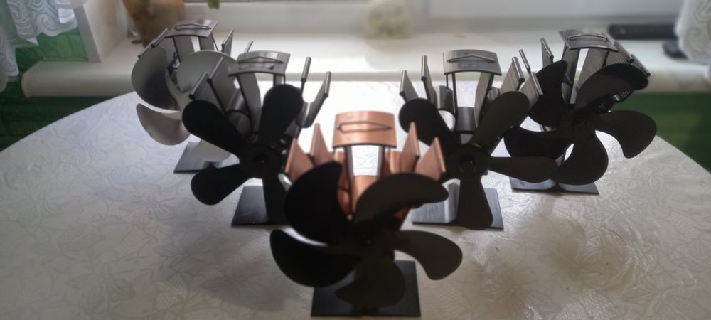 Термоелектричний вентилятор для камінів,буржуйок