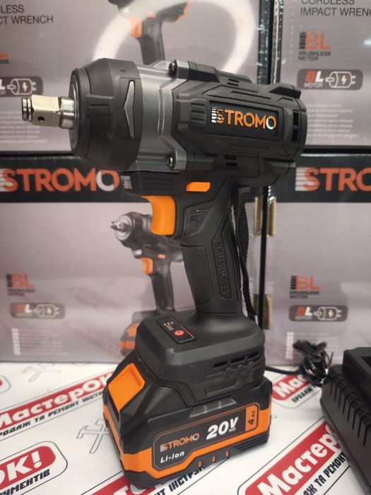 Гайковерт Stromo AWA25 1 АКБ и З/П