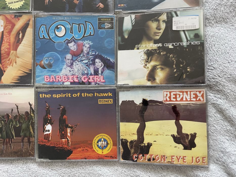 Płyty cd Single zestaw 16 sztuk