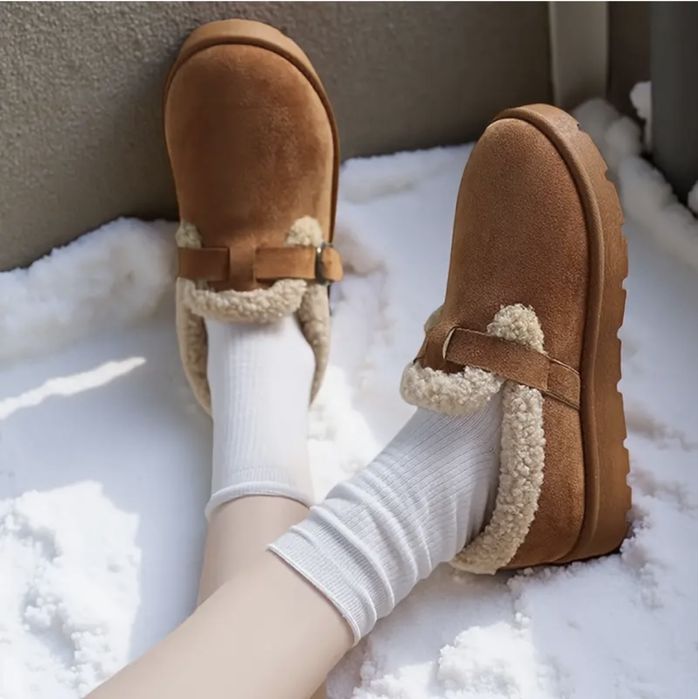 Класнючі теплі уггі чобітки