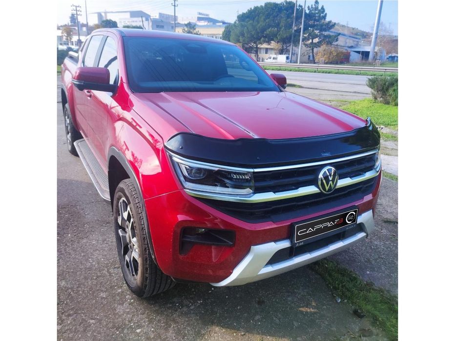 Volkswagen Amarok 2022- рр. Дефлектор капоту (EuroCap)