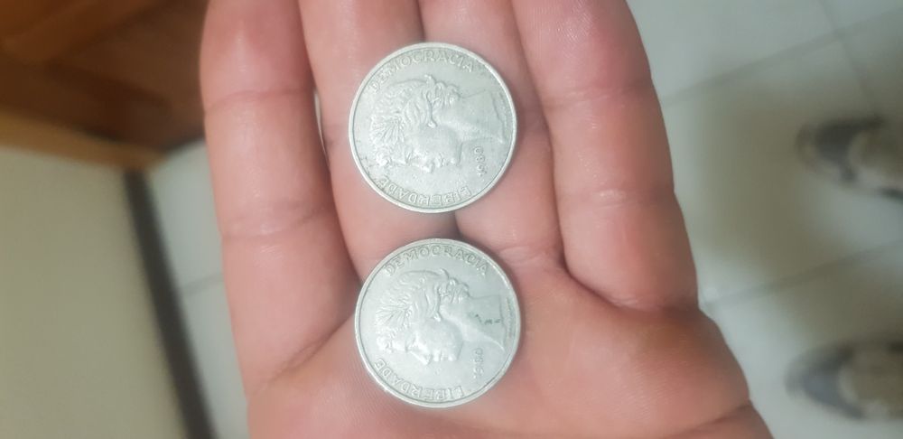 Moeda 25 escudos 1980