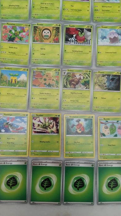 Lote de 40 cartas Pokémon