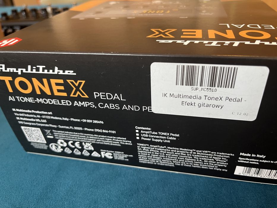 IK Multimedia Tonex Pedal - procesor gitarowy