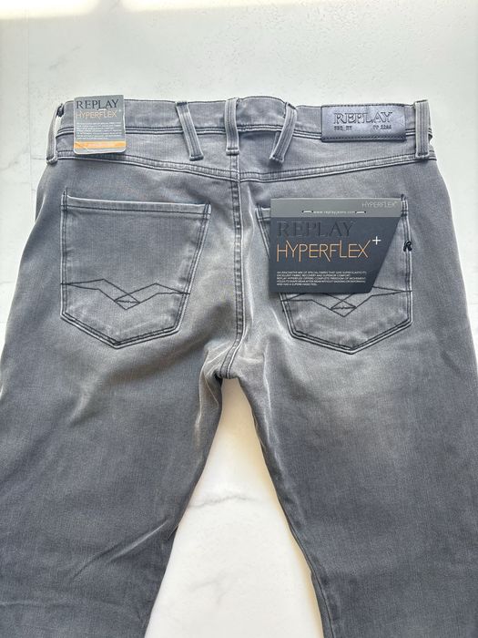 Jeansy męskie Replay 29/32 Anbass Hyperflex nowe