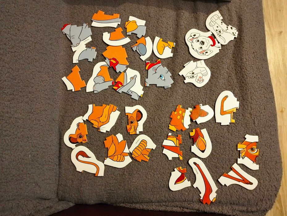 Clementoni Puzzle 30 elementów Disney, Król Lew i inni