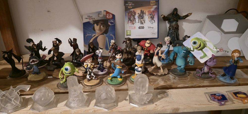 Wii+disney infinity 1.0 + 3.0+personagens+wii jogos+ps4 jogos