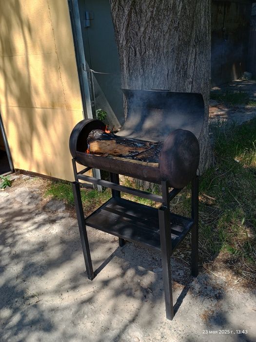 Мангал из газового балонна