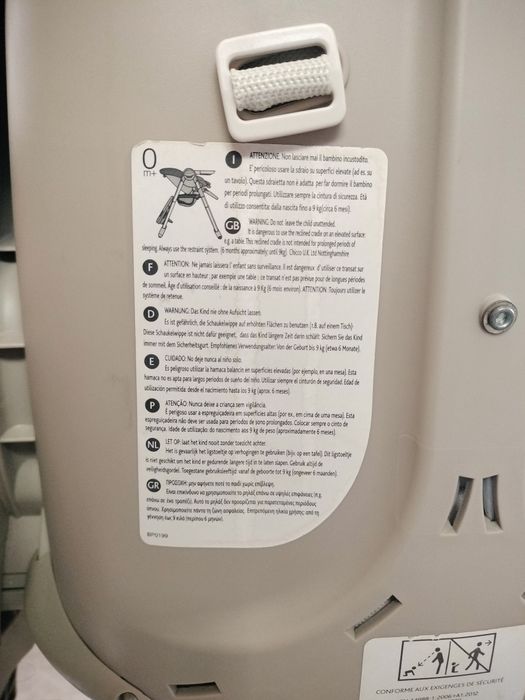 Cadeira Papa Chicco Polly Magic 3 em 1 – Excelente Estado