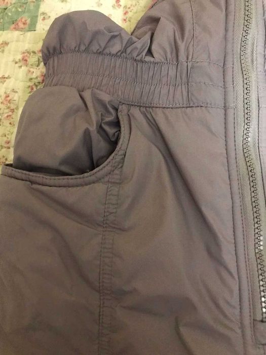 Дитячі  зимові комбезні штани для дівчинки, 116 см