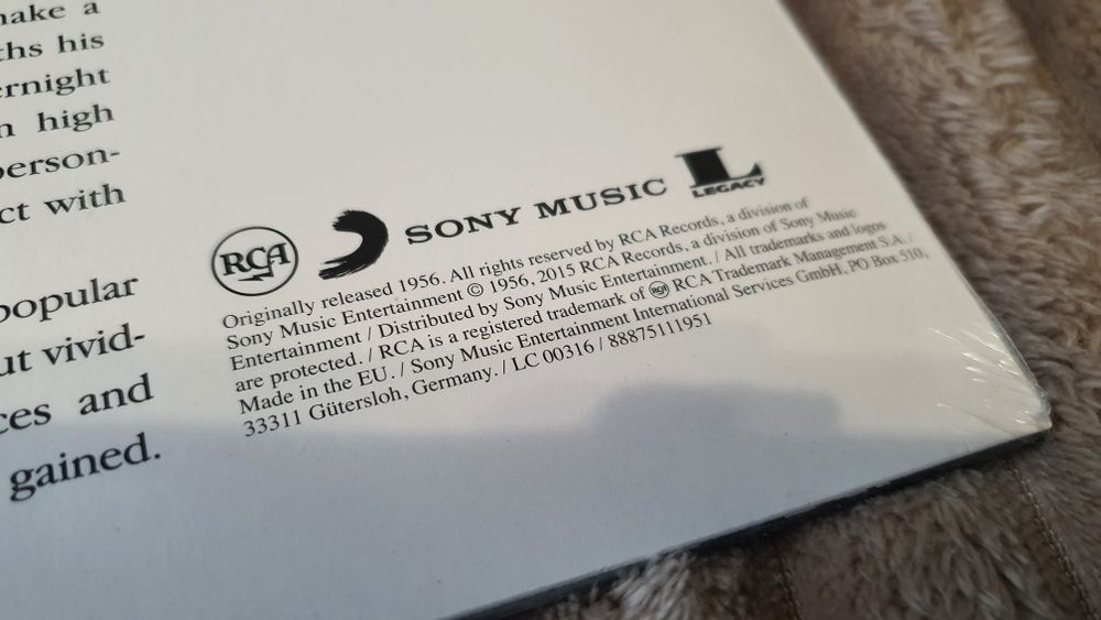 Winyl ELVIS PRESLEY Nowa w folii ! 180 GRAM VINYL RCA