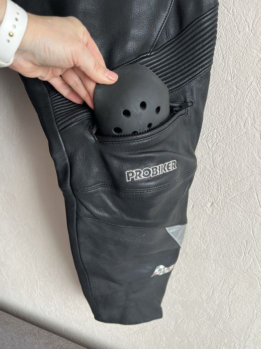 Мотоштаны кожаные Probiker 56