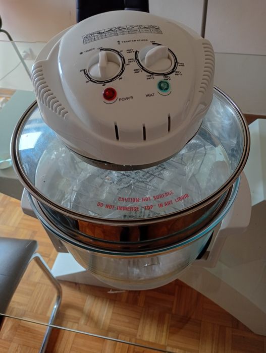 forno de convecção halogénio