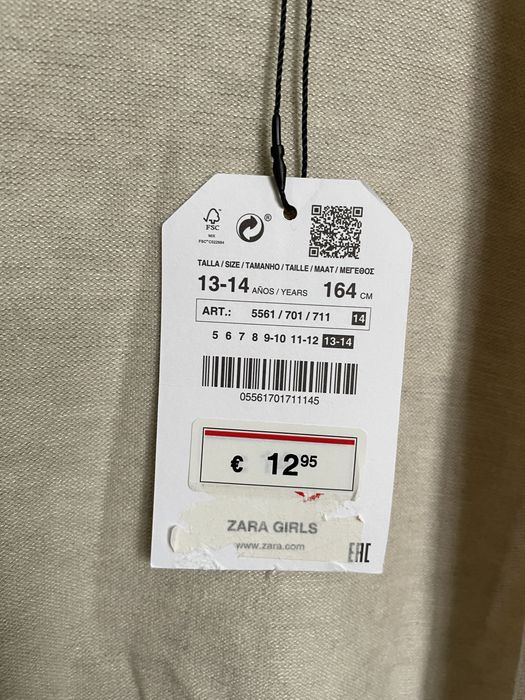 Casaco zara 13/14