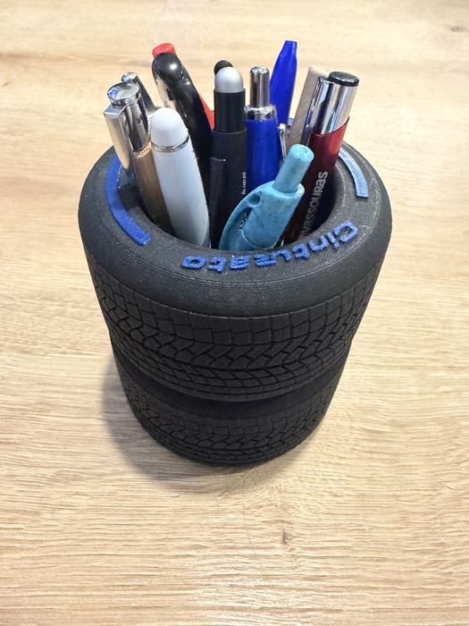 Impressão 3D porta canetas
