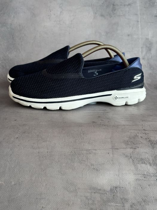 Жіночі темно-сині сліпони Skechers Go Walk 3 оригінал 40 розміо