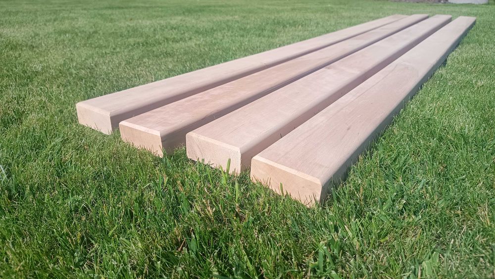 Deska Olcha Olchowa35x80x1800 do Ławki ławek stołów SAUNA