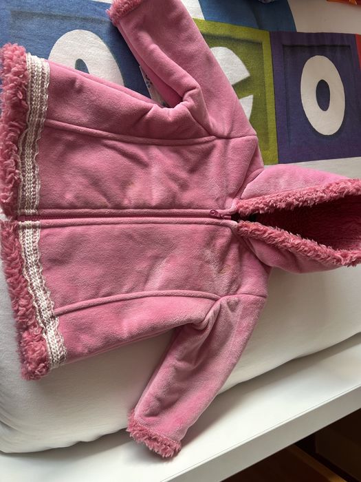 Casado Rosa de camurça bebé (9 meses)
