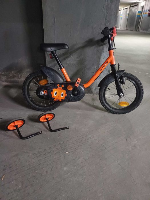 Bicicleta roda 14 de criança da decathlon