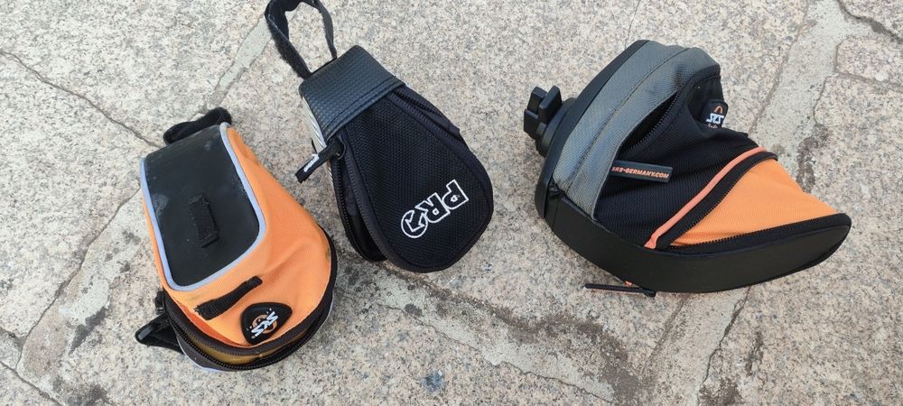 Bolsa de assento para bicicleta