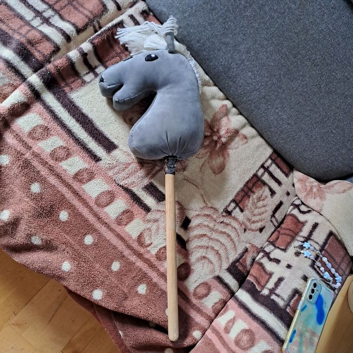 Hobbyhorse mały dziewczynka