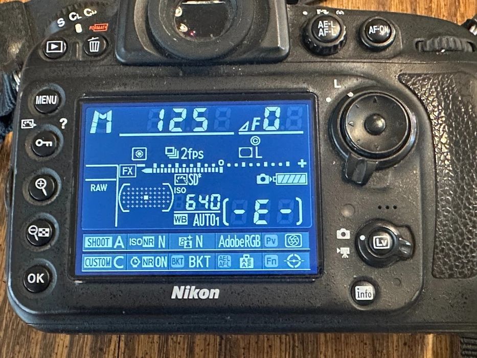 Nikon d800 full frame