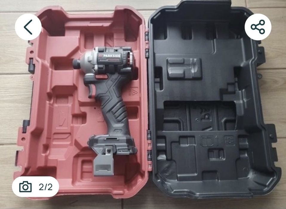 Аккумуляторный шуруповерт импакт PARKSIDE performance 20v