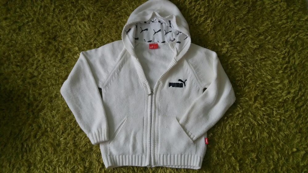 Biały sweter PUMA