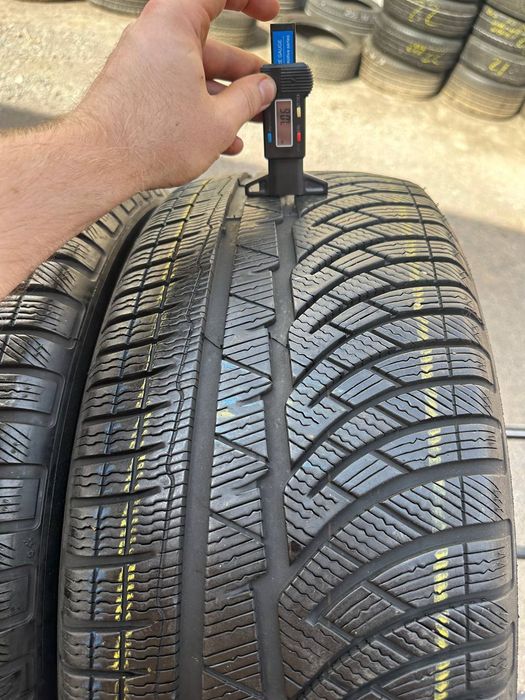 Шины БУ 245 55 R 17 Michelin Pilot Alpin 4 Зима Комплект резина