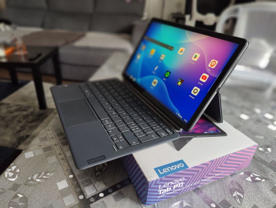 Lenovo Tab p11 com teclado e caneta