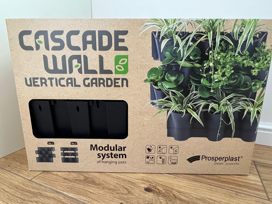 Doniczki kwietnik ogród wertykalny 12 szt. Cascade Wall z Leroy Merlin